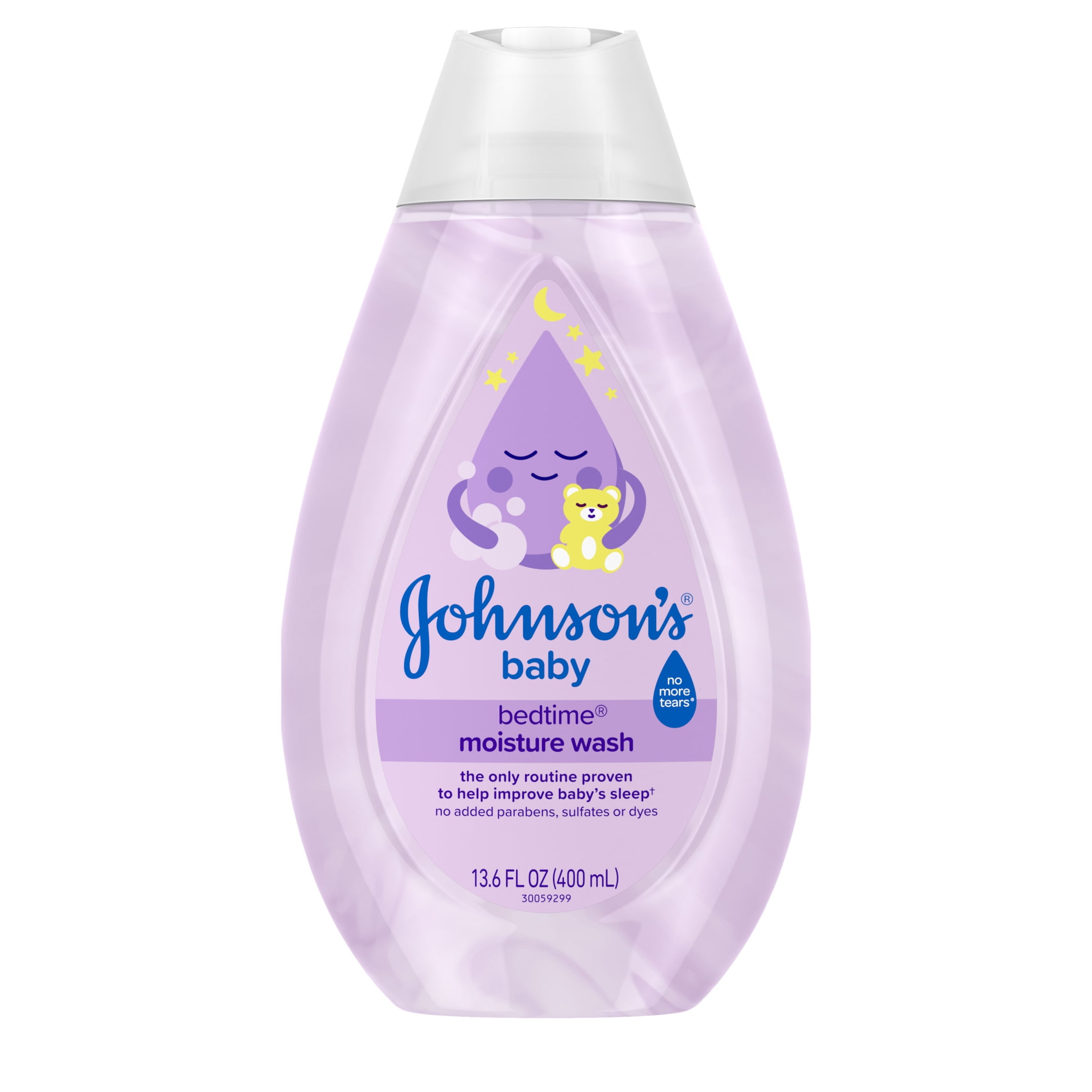 Johnson's Baby Bedtime Baby Moisture Wash with Soothing Aromas, 13.6 fl. oz