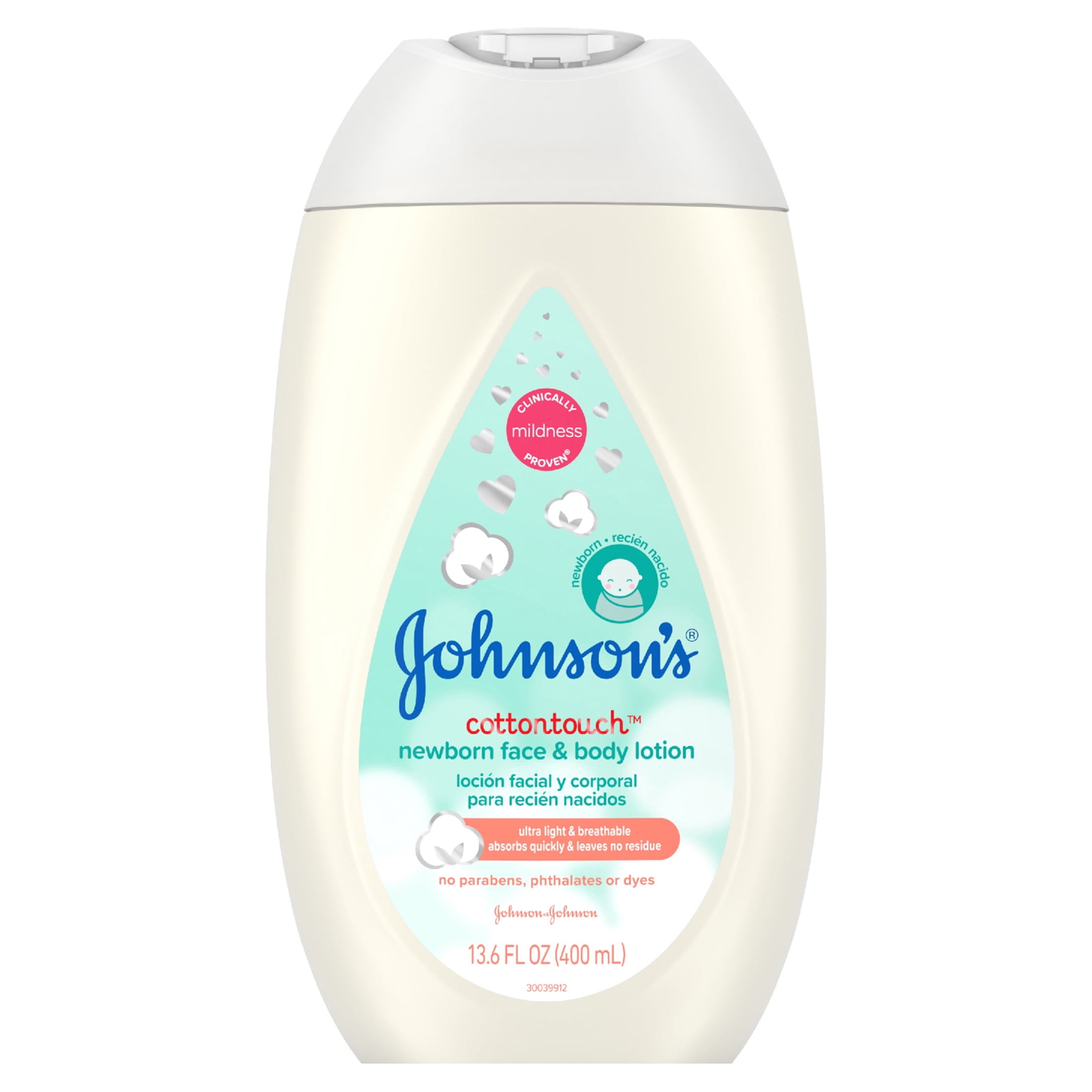 Johnson's CottonTouch Newborn Baby Face and B