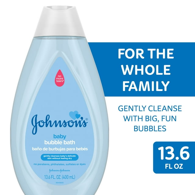 Johnson's Gentle TearFree Baby Bubble Bath, 13.6 fl. oz