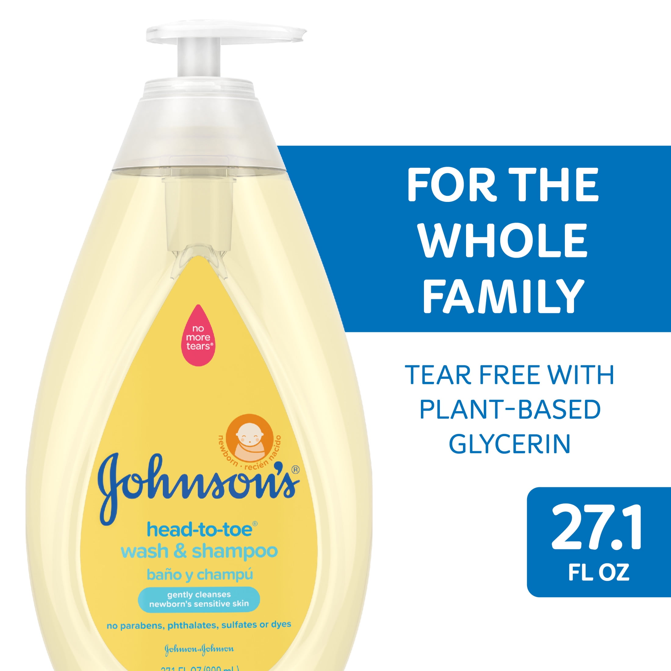 Johnson's head to store toe body wash