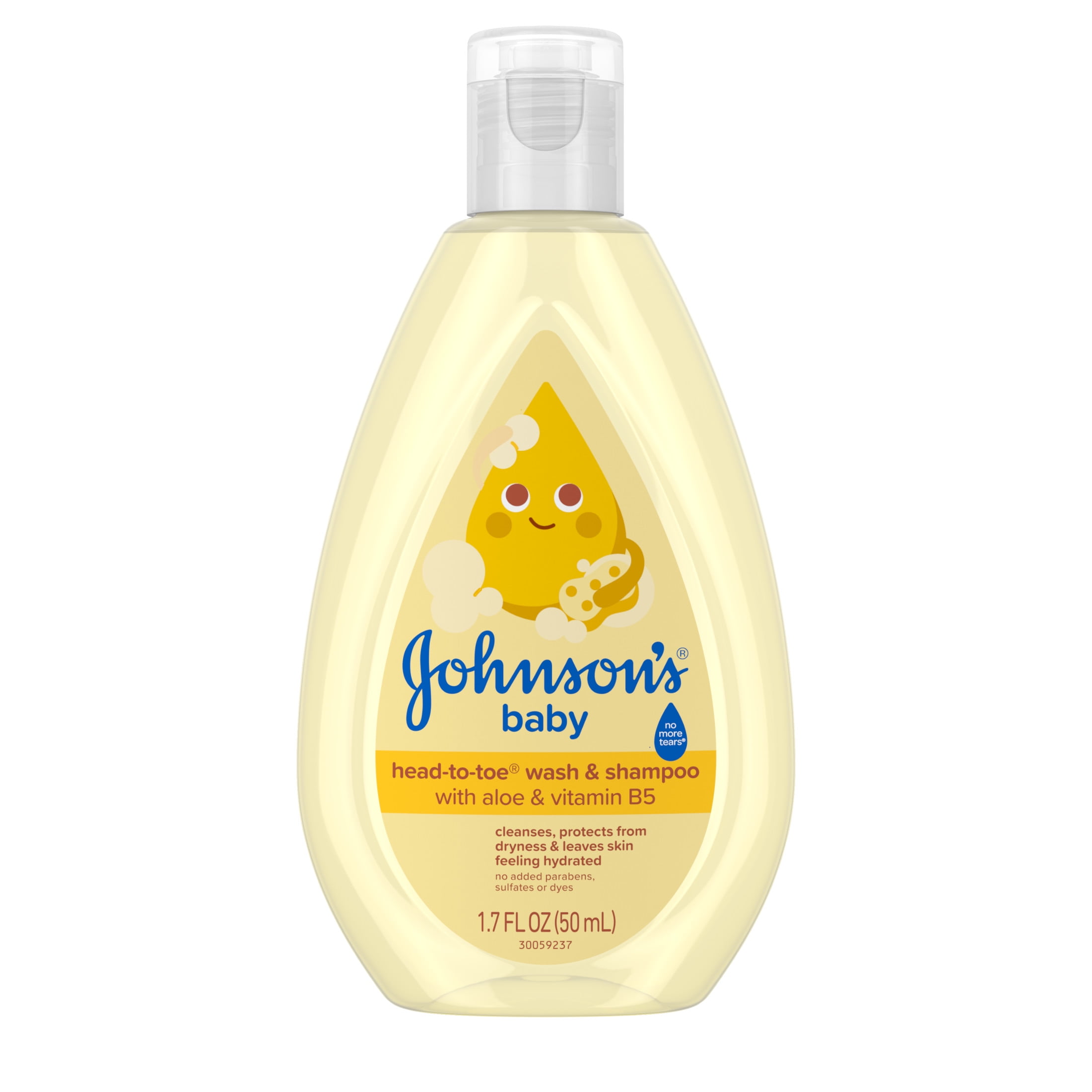 Johnson's Baby Head-To-Toe 2-in-1 Baby Wash & Shampoo, 1.7 fl. oz