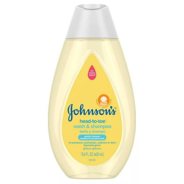 Johnson's HeadtoToe Wash & Shampoo 13.6 fl oz (Pack of 2)