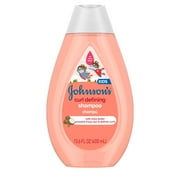 Johnson's Kids, Curl-Defining Shampoo with Shea Butter, Tear-Free, 13.6 FL OZ