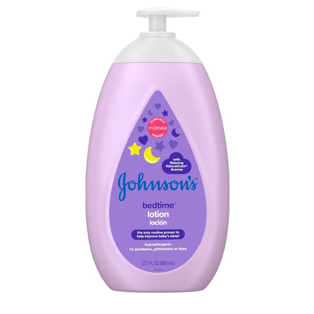 Johnson's Moisturizing Bedtime Baby Lotion with Coconut Oil
