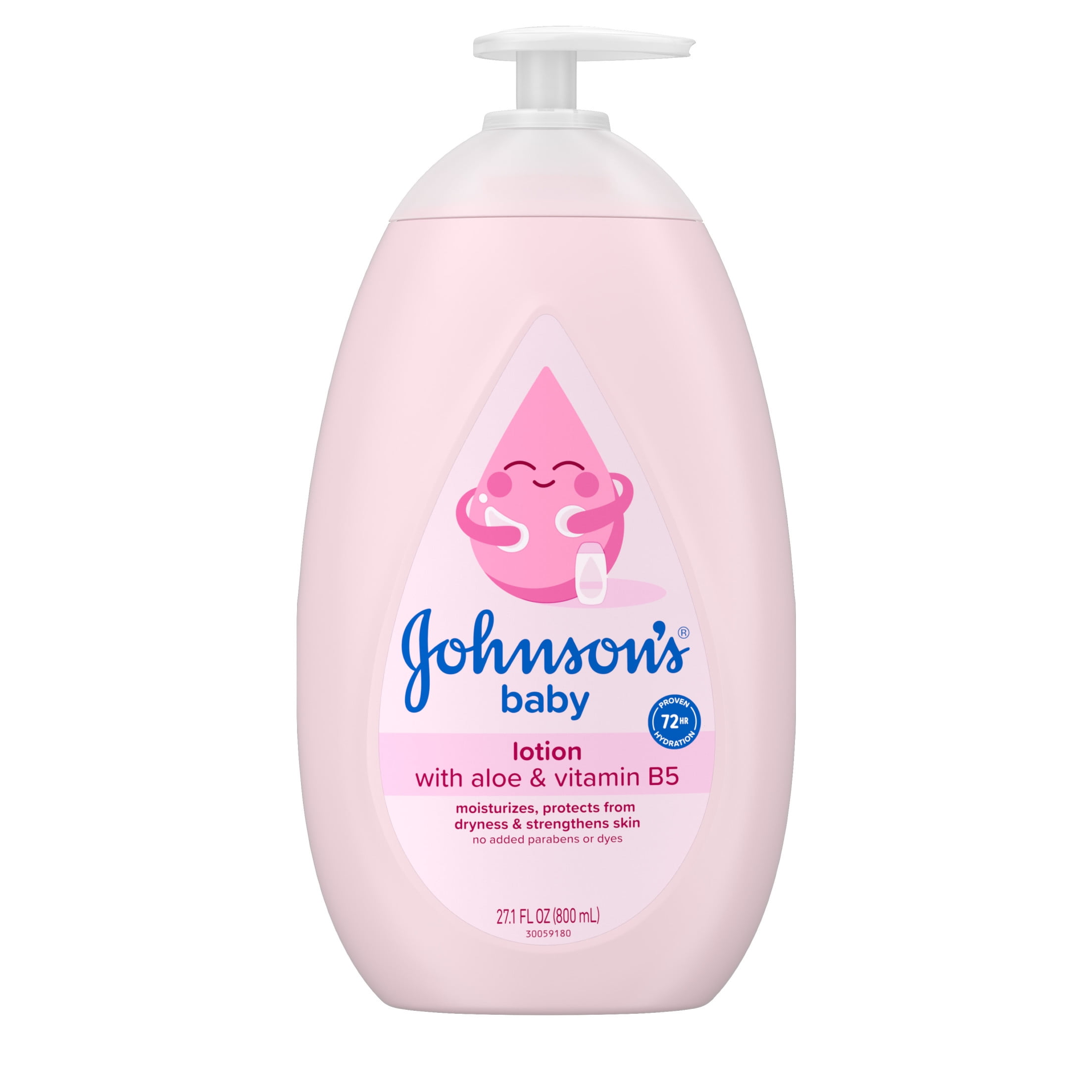 Johnson's Baby Moisturizing Baby Lotion, Coconut Oil & Aloe, 27.1 fl. oz