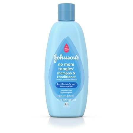 Johnson's No More Tangles Extra Conditioning Toddler Shampoo, 13 Fl. Oz.