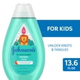 thumbnail image 1 of Johnson's No More Tangles Kids Shampoo, Paraben Free, 13.6 fl. oz, 1 of 10
