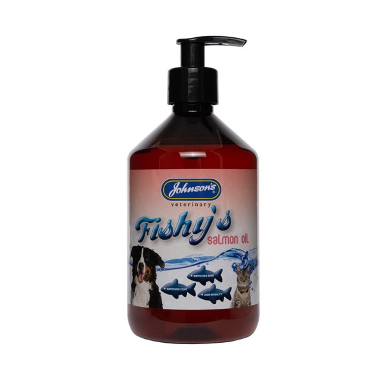 Johnson’s Salmon Oil - Cold Pressed Cat and Dog Health 250ml Case of 4