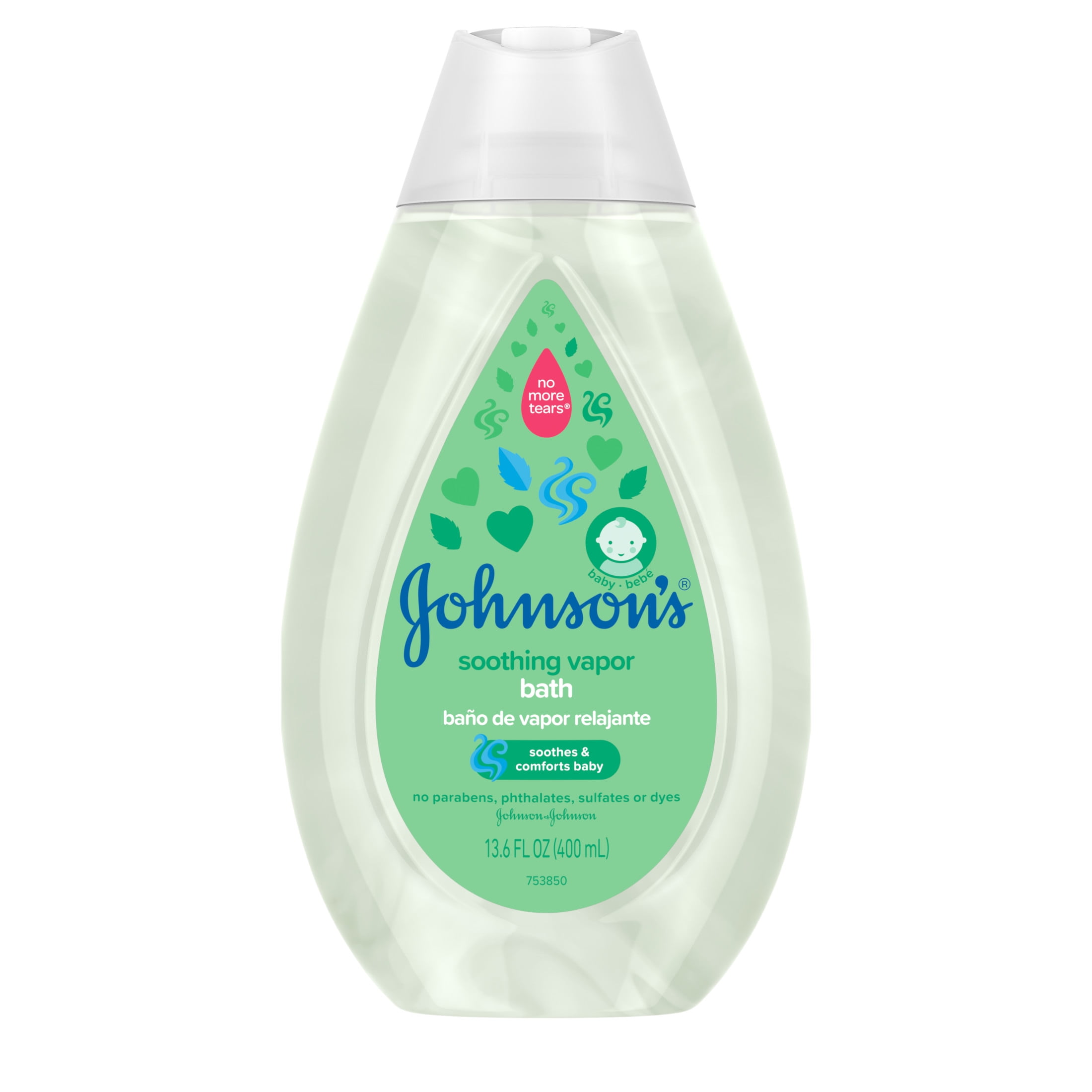 Johnson's Baby Soothing Vapor Bath, Tear-Free