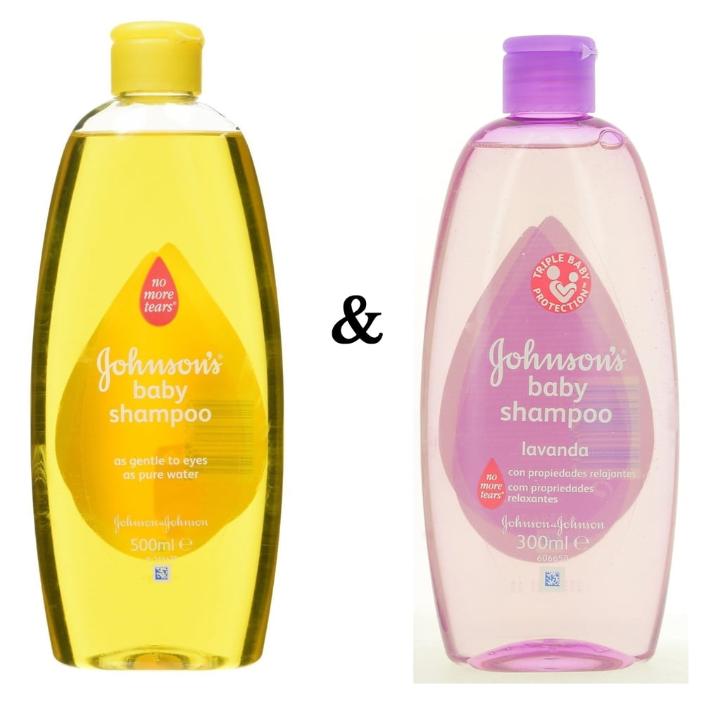 Johnsons Baby Shampoo Original 500Ml & Johnsons Shampoo 300Ml Relax