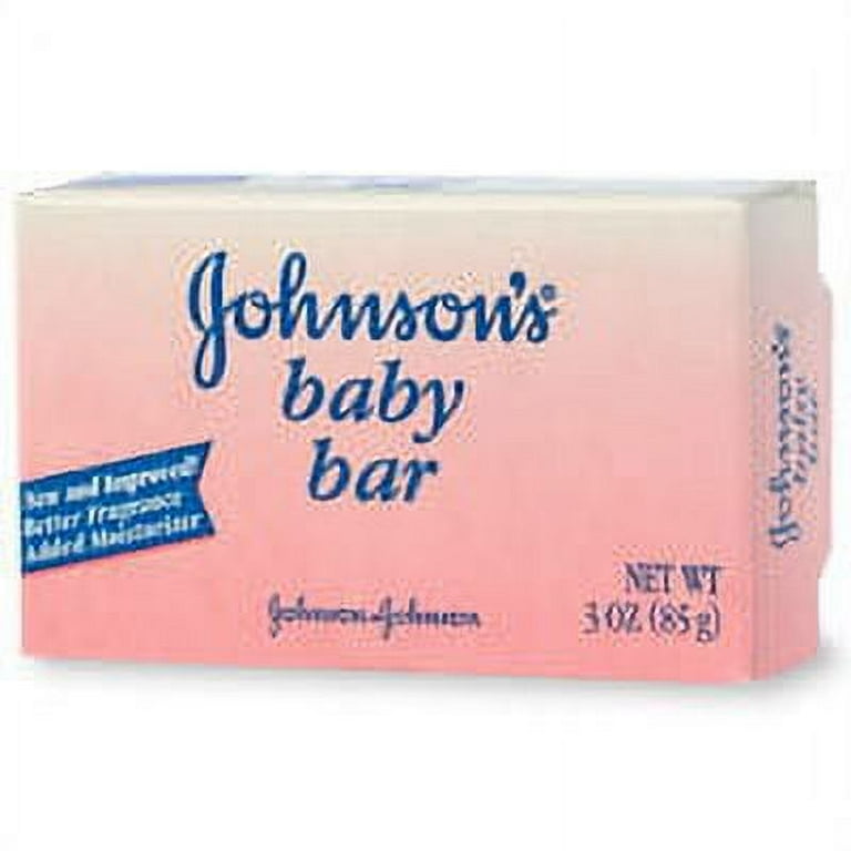 Johnsons Baby Soap Bar For Face And Body Gentle Fragrance 3 Oz