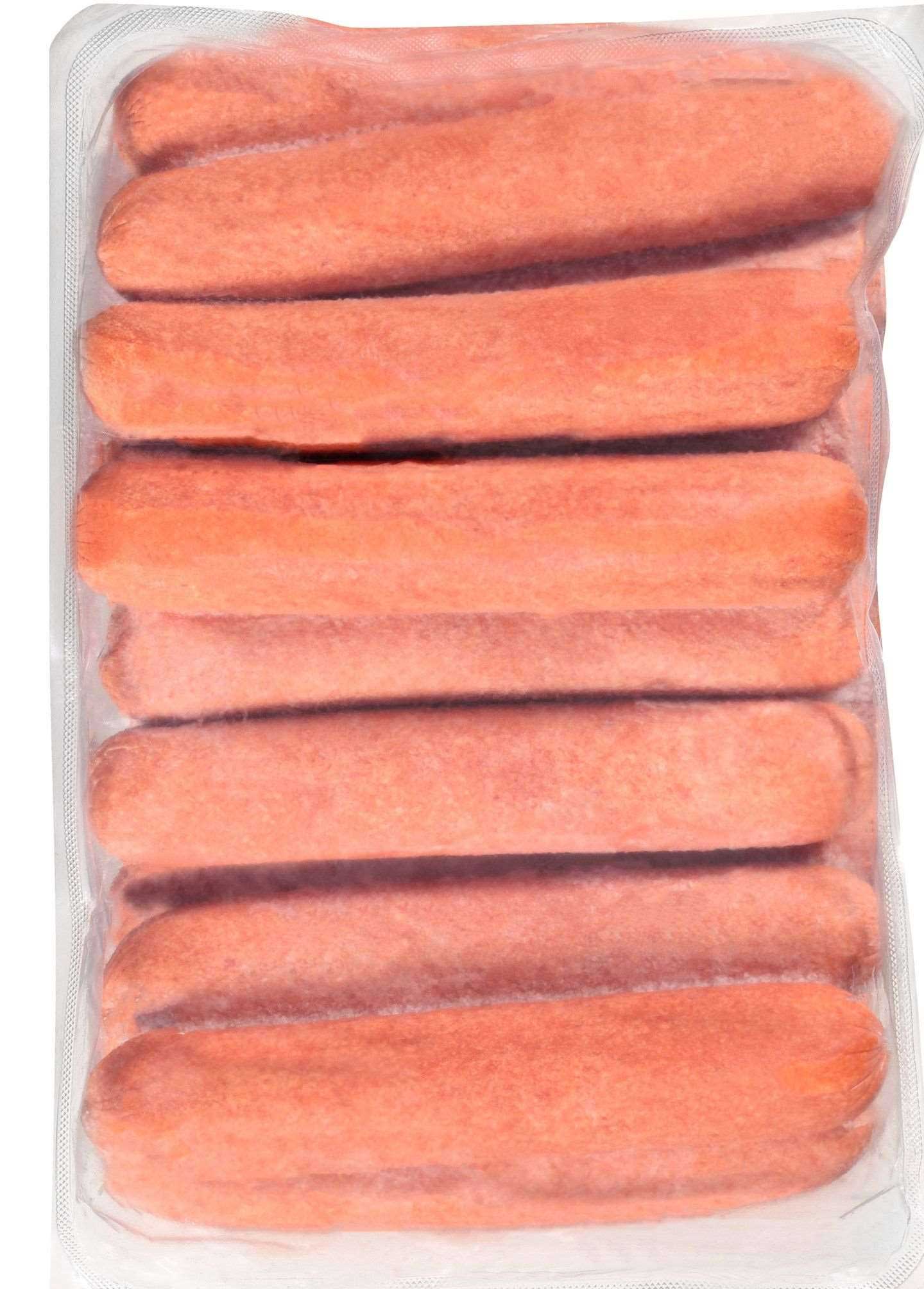 Johnsonville 51 Cooked Beef Hot Dog Links, 5 Pound Bag 2 per case