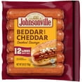 thumbnail image 1 of Johnsonville Beddar with Cheddar Smoked Sausage, 12 Links, 1 lb 12 oz, Refrigerated, 1 of 9