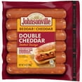 thumbnail image 1 of Johnsonville Beddar with Double Cheddar Smoked Pork Sausage & Cheddar Cheese 14oz Package (Refrigerated), 1 of 8