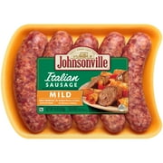 Johnsonville Mild Italian Pork Sausage Links, 19 oz, 5 Count Tray