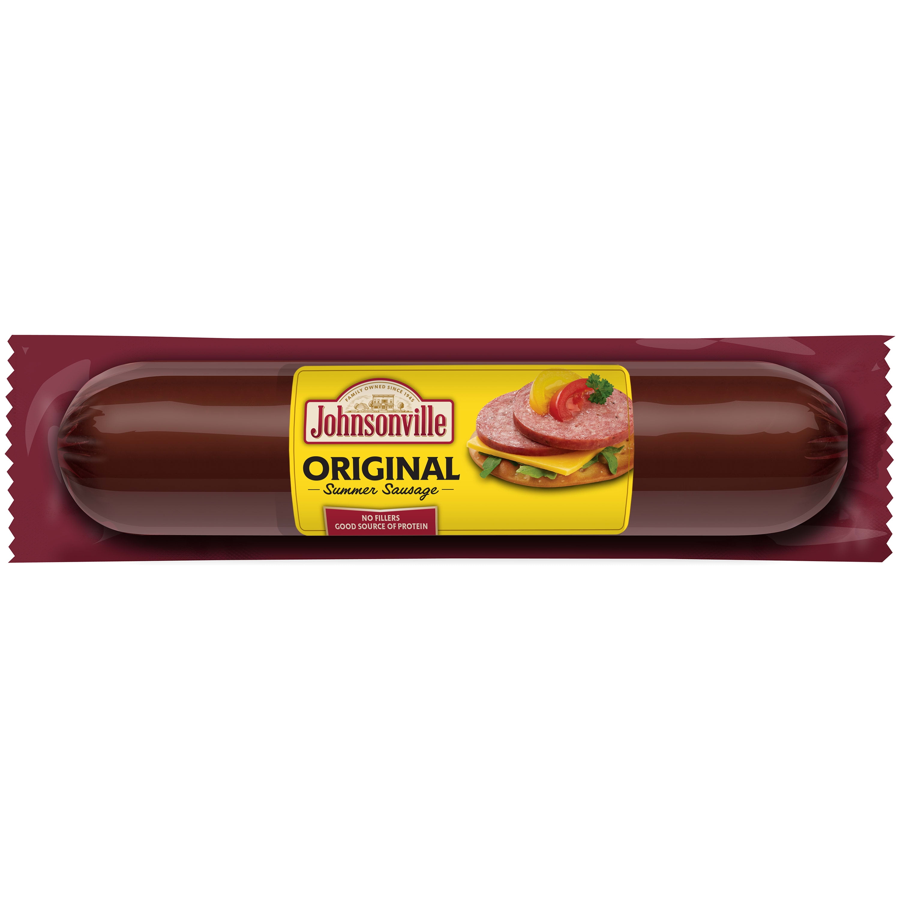 Johnsonville Original Recipe Snack Summer Pork Sausage 20oz chub