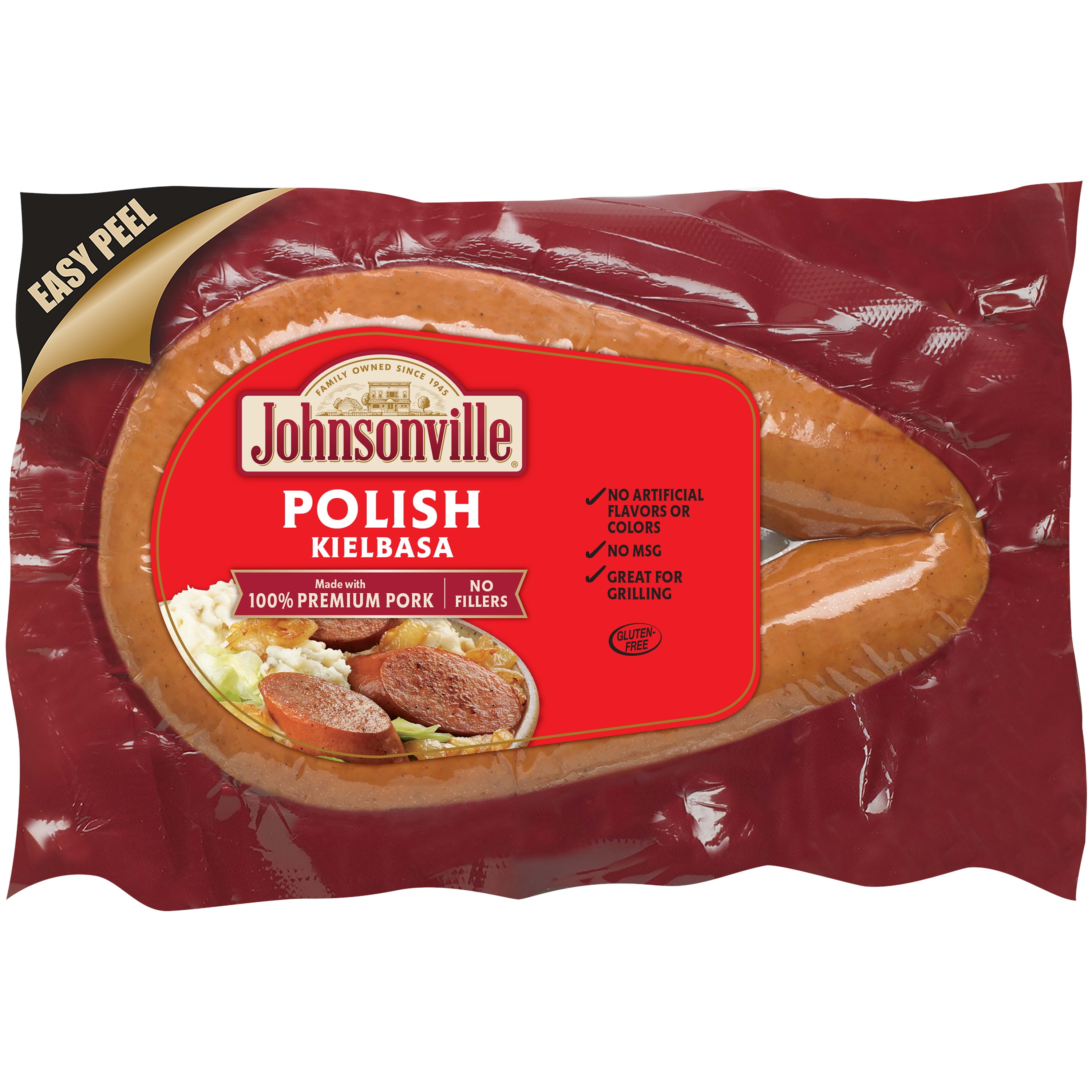 Johnsonville Polish Kielbasa Smoked Rope Sausage, 13.5 oz