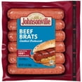 thumbnail image 1 of Johnsonville Smoked Beef Bratwurst, 6 Links, 12 oz, 1 of 9