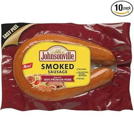 Johnsonville Smoked Sausage Rope, 13.5 Ounce - 10 per case.