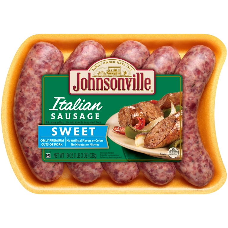 Johnsonville Sweet Italian Sausage Nutrition Home Alqu