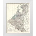 thumbnail image 1 of Johnston, Alexander Keith 26x32 White Modern Wood Framed Museum Art Print Titled - Belgium, Netherlands, 1861, 1 of 4