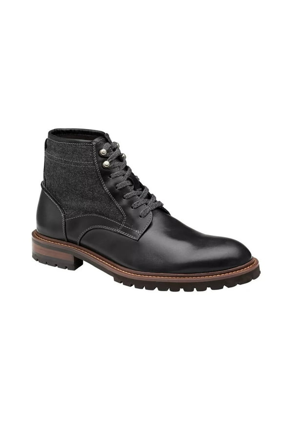 Chadwick Plain Toe Boots Shoes 9 Black Rtl $179