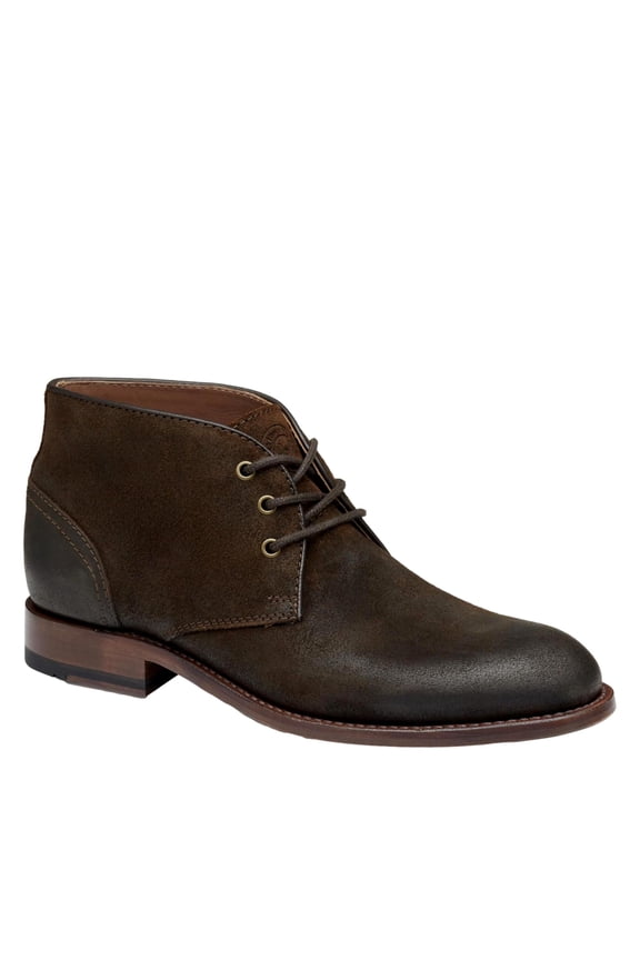 Dudley Chukka Brown Waxed English Suede  24-7364 Men's Size 9.5