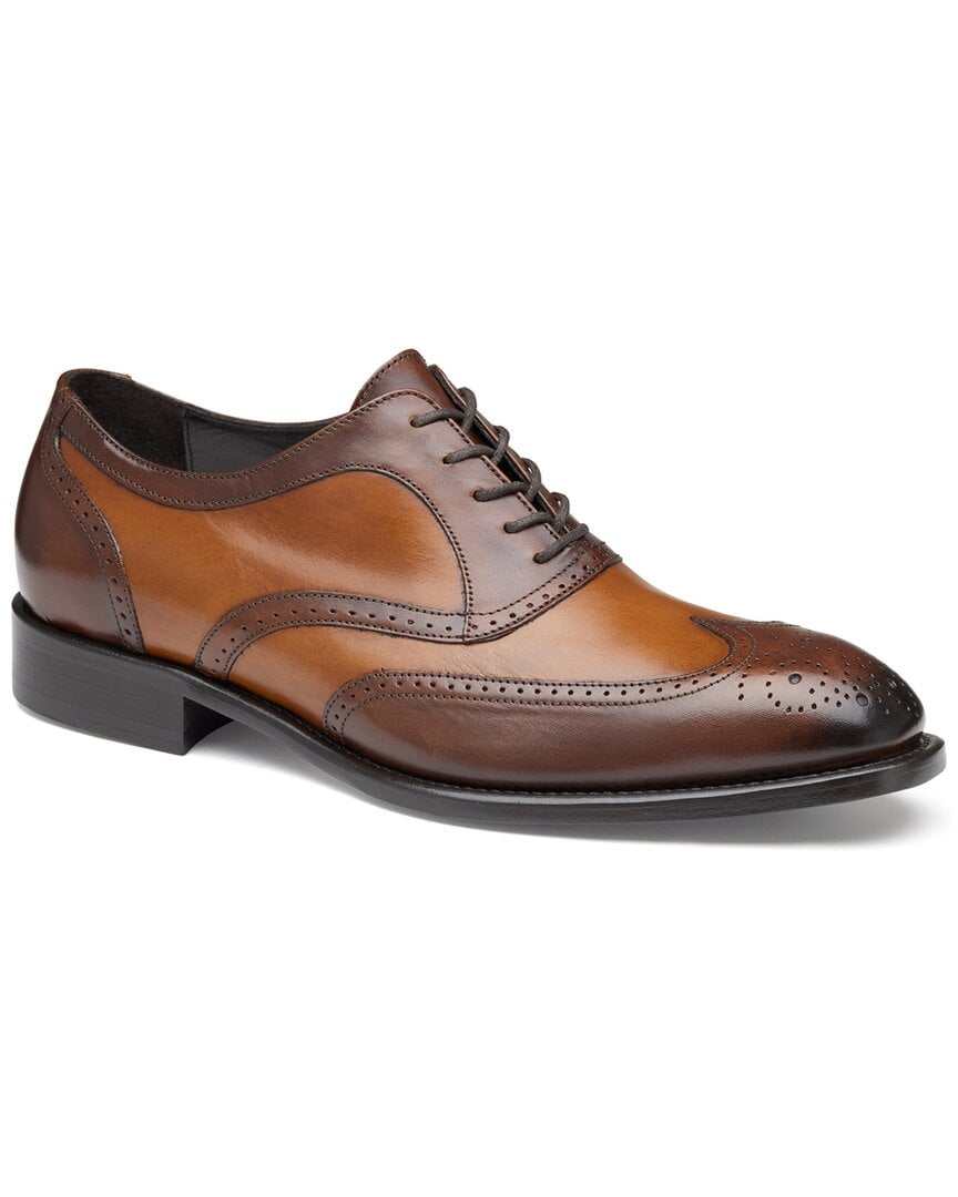 Johnston & Murphy Ellsworth Wingtip Leather Oxford, 8 1/2M