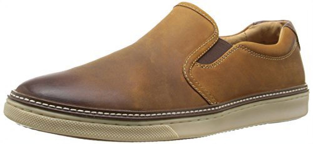 Johnston & Murphy McGuffey Slip-On Shoes (Light Tan Oiled  display picture 2