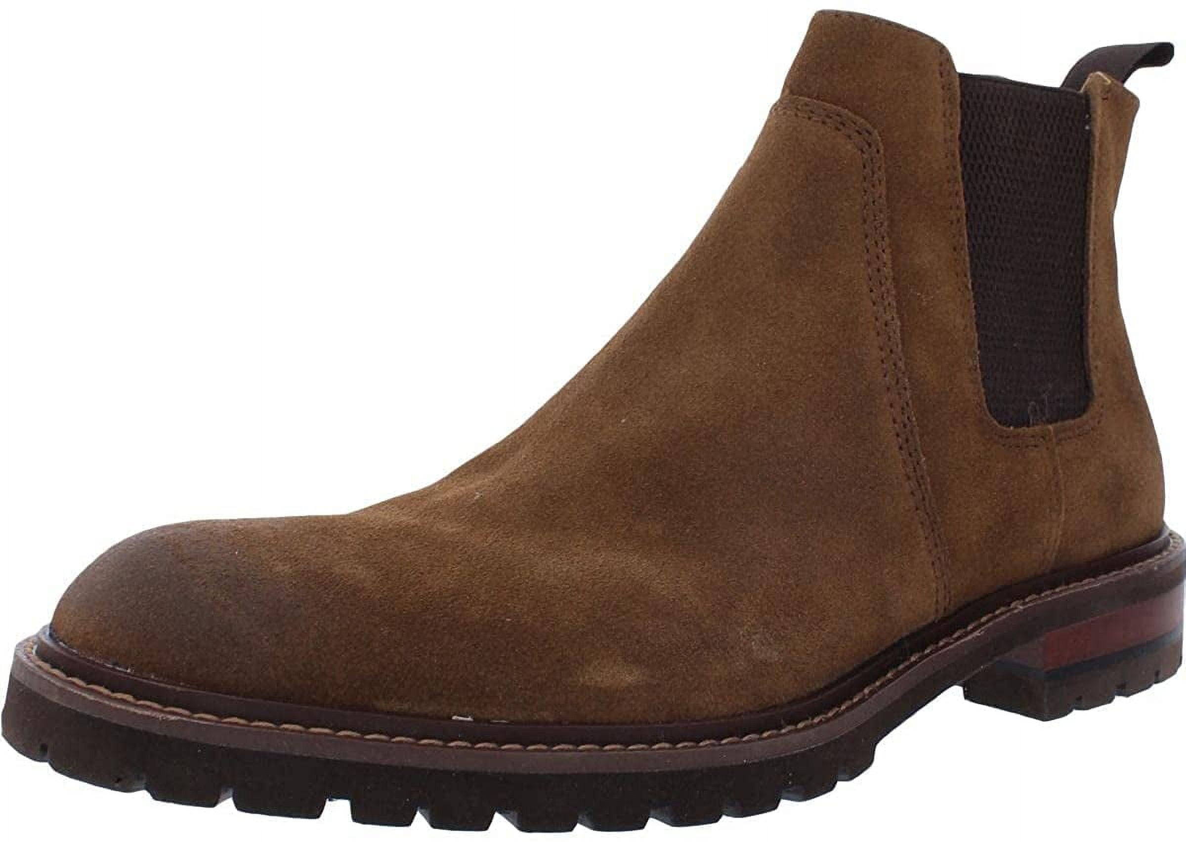 Johnston Murphy Men s Barrett Chelsea Boots Tan Oiled Suede