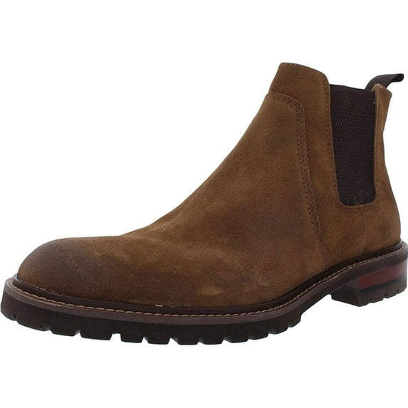 Johnston & Murphy Men's Barrett Chelsea Boot Tan Oiled Suede - 20-1986