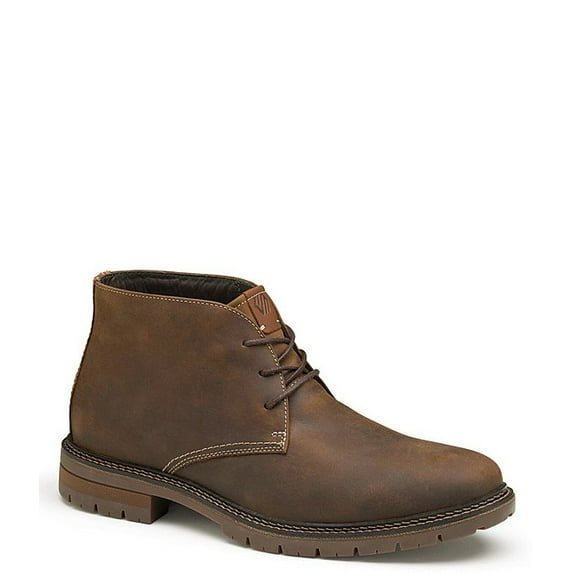 Johnston & Murphy Men's Kipton Chukka Boot Brown Oiled Full Grain Leather - 20-4542