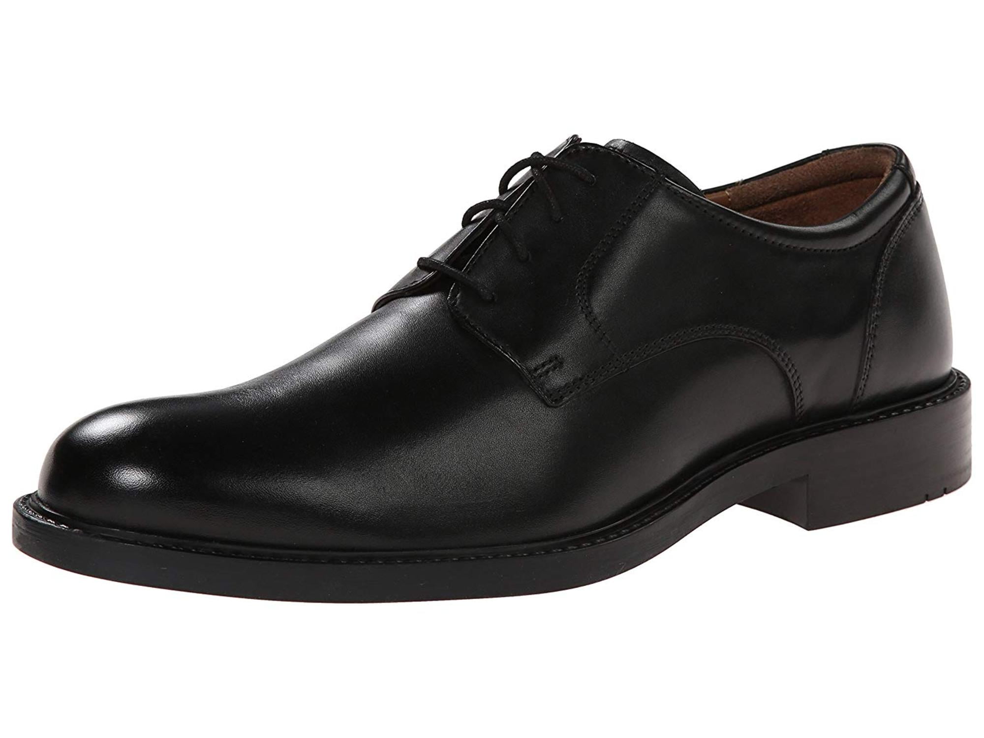 JOHNSTON & MURPHY Tabor Cap Toe Dress Oxford Shoe Black Calfskin 13 M Johnston & Murphy Shoes Mens 13 M Tabor Plain Toe Dress  main image 4