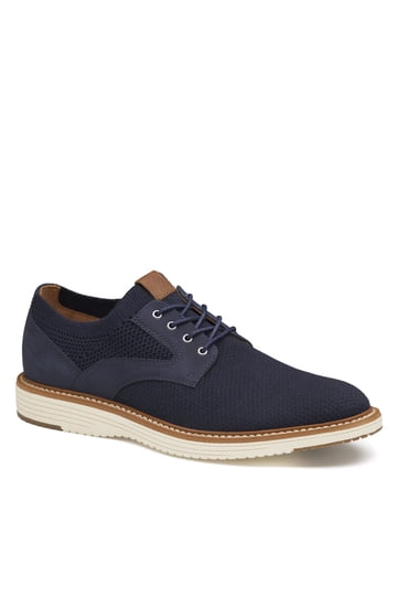 Johnson & Murphy Men\'s Sz 11.5 Navy Brown Knit Breathable Derby Shoes Versatile! Amazon.com | Johnston & Murphy Men main image 3