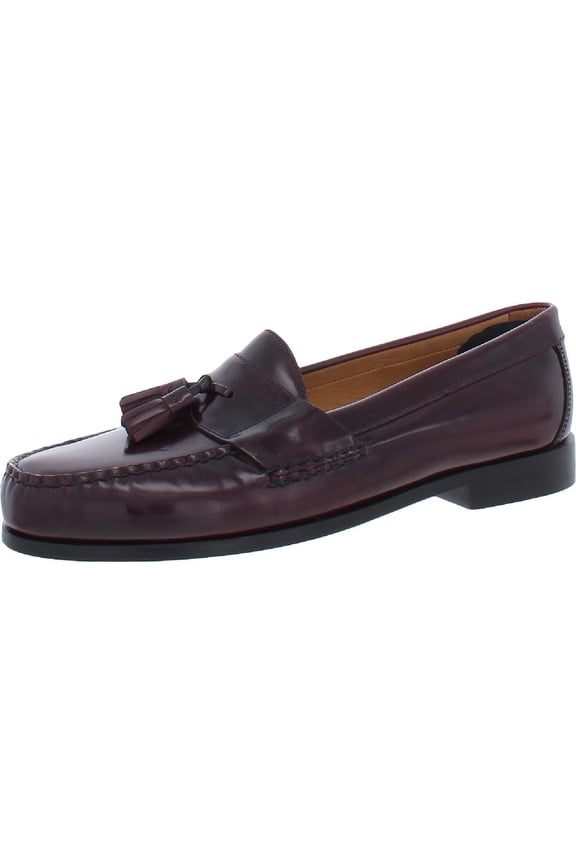 Men's Hayes Tassel Loafer Shoes 015-01094 Burgundy