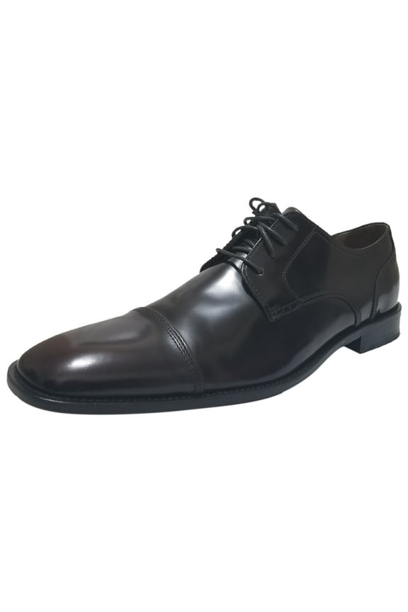 Mens Knowland Cap-Toe Oxfords Burgundy Brush Off 12