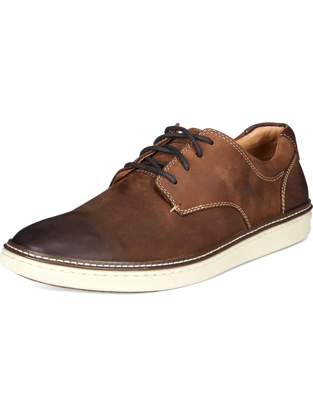 Johnston Murphy Men s McGuffey Oiled Leather Plain Toe Casual Shoe Walmart