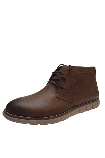Johnston & Murphy Boots Mens Size 8.5M Brown Leather Chukka  display picture 2
