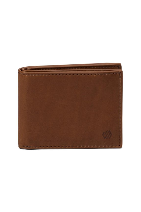 Mens Rhodes Billfold Wallet Tan Full Grain One Size A101