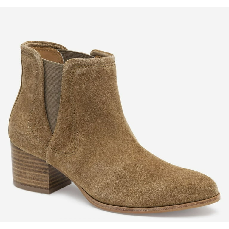 Johnston and murphy suede chelsea clearance boots