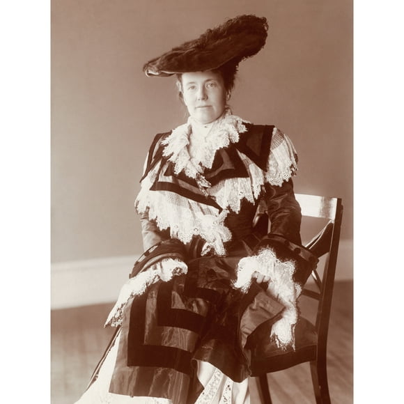 Johnston Portrait First Lady Edith Roosevelt 1903 Photo Extra Large XL Wall Art Poster Print