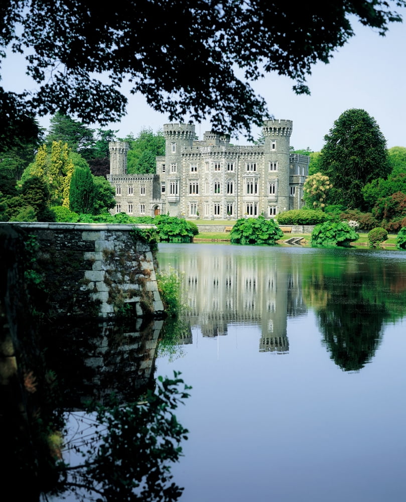 Johnstown Castle Co Wexford Ireland 19Th Century Castle Canvas Art - The Irish Image Collection Design Pics (13 x 17)