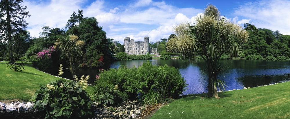 Johnstown Castle Co Wexford Ireland 19Th Century Castle Canvas Art - The Irish Image Collection Design Pics (44 x 18)