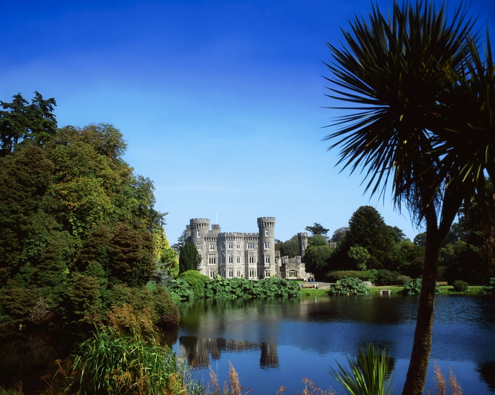 Johnstown Castle Co Wexford Ireland Canvas Art - The Irish Image Collection Design Pics (17 x 13)
