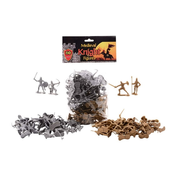 Johntoy 26893 60 Ridders in zak