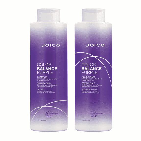 Joico Color Balance Purple Shampoo & Conditioner 33.8 oz Duo