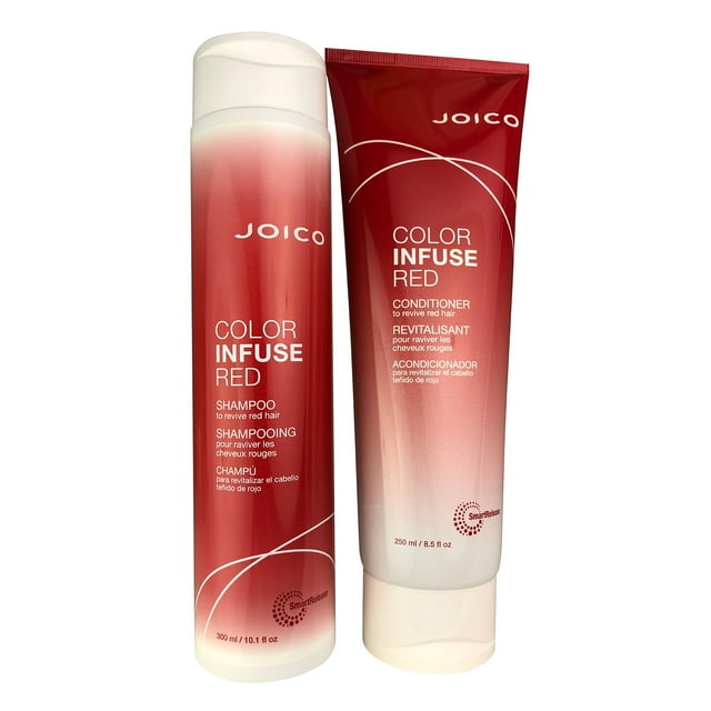 Joico Color Infuse Red Shamp And Cond Duo 10.1 oz/8.5 oz To Revive Red Hair