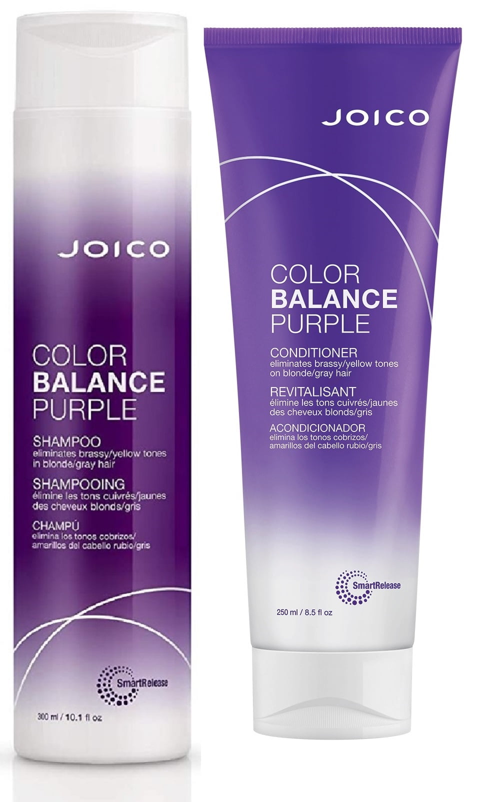 Joico Hair Color, Color Balance Purple Shampoo And Conditioner Duo 10.1 Ounce/8.5Ounce