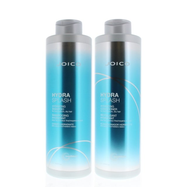 Joico Hydrasplash Hydrating Shampoo and Conditioner 33.8oz/1 Liter Duo