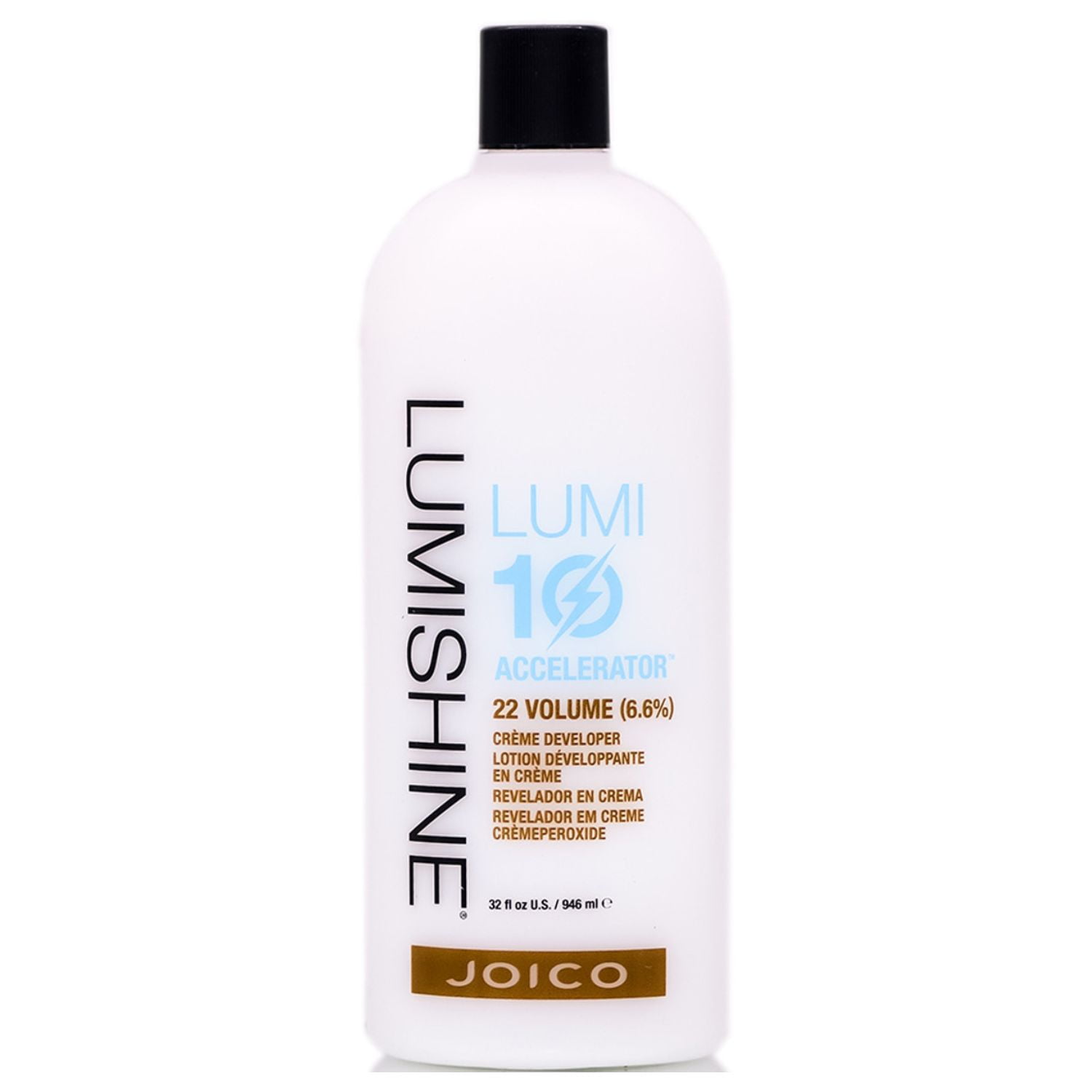 Joico Lumishine Lumi 10 Accelerator 22 Volume 66 Creme Developer Unisex 32 Oz 3754